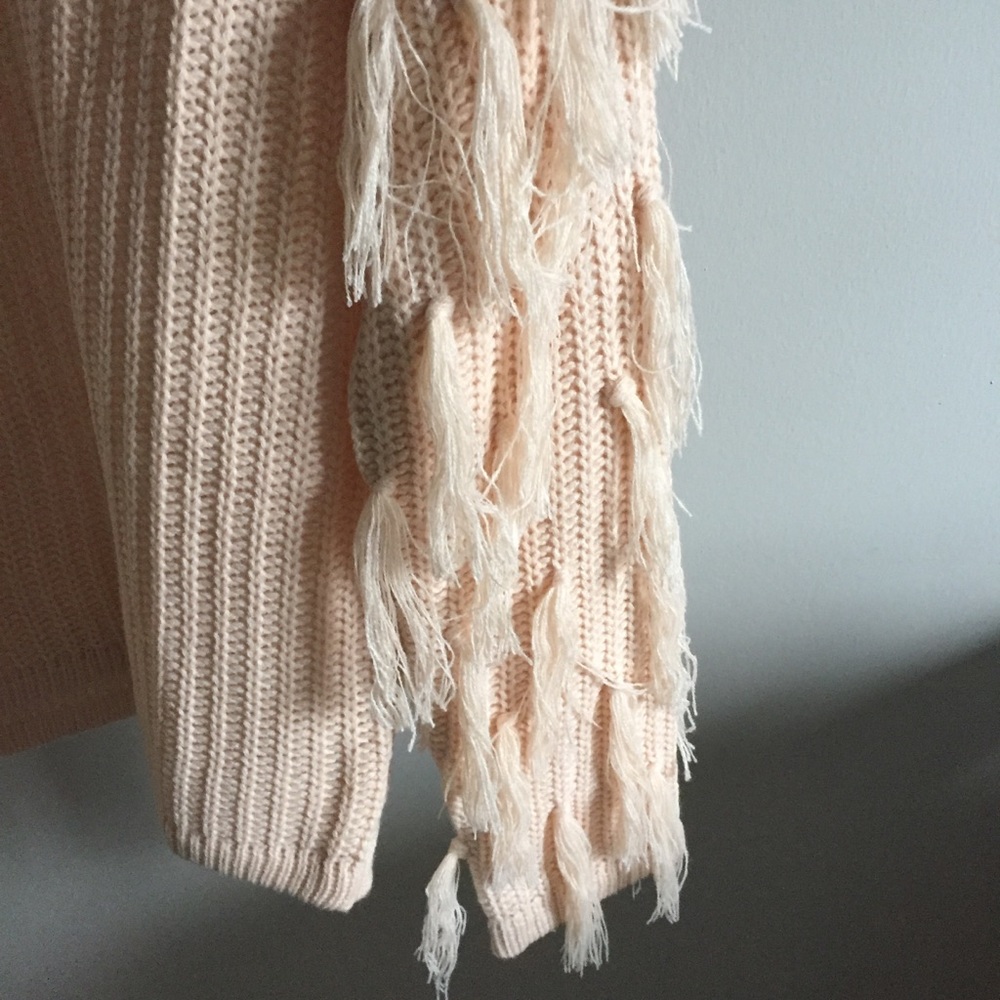 Fringe Sleeve Sweater - Picture 7 of 8